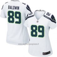 Maglia NFL Game Donna Seattle Seahawks Baldwin Bianco