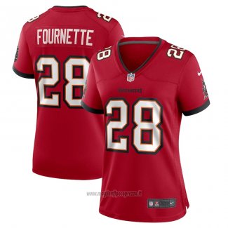 Maglia NFL Game Donna Tampa Bay Buccaneers Leonard Fournette Rosso