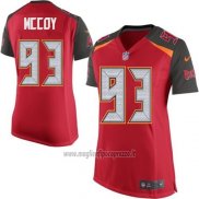 Maglia NFL Game Donna Tampa Bay Buccaneers Mccoy Rosso