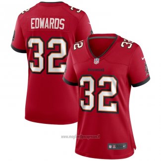 Maglia NFL Game Donna Tampa Bay Buccaneers Mike Edwards Rosso