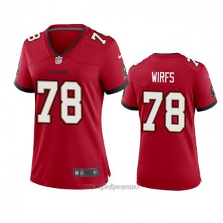 Maglia NFL Game Donna Tampa Bay Buccaneers Tristan Wirfs Rosso