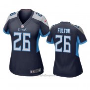 Maglia NFL Game Donna Tennessee Titans 26 Kristian Fulton Blu
