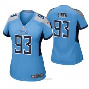 Maglia NFL Game Donna Tennessee Titans Dee Liner Blu