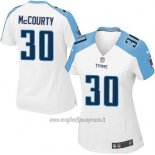 Maglia NFL Game Donna Tennessee Titans Mccourty Bianco