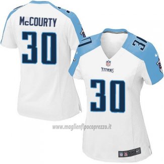 Maglia NFL Game Donna Tennessee Titans Mccourty Bianco