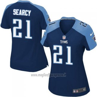 Maglia NFL Game Donna Tennessee Titans Searcy Blu Scuro
