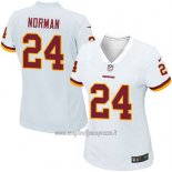 Maglia NFL Game Donna Washington Commanders Norman Bianco