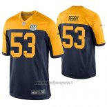 Maglia NFL Game Green Bay Packers Nick Perry Blu 100th Anniversary Alternate