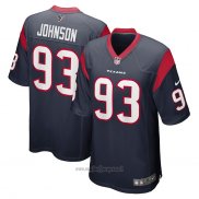 Maglia NFL Game Houston Texans Jaleel Johnson Blu