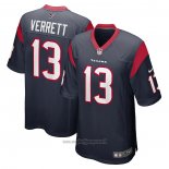 Maglia NFL Game Houston Texans Jason Verrett Blu