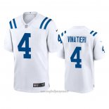 Maglia NFL Game Indianapolis Colts Adam Vinatieri 2020 Bianco