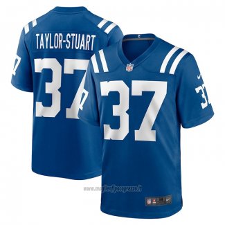Maglia NFL Game Indianapolis Colts Isaac Taylor-stuart Blu