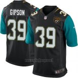 Maglia NFL Game Jacksonville Jaguars Gipson Nero