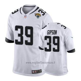 Maglia NFL Game Jacksonville Jaguars Tashaun Gipson 2018 Bianco