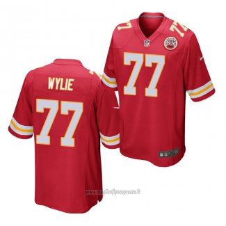 Maglia NFL Game Kansas City Chiefs Andrew Wylie Rosso