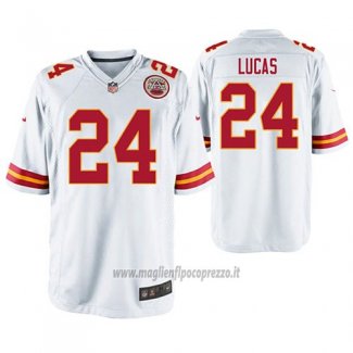 Maglia NFL Game Kansas City Chiefs Jordan Lucas Bianco