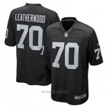 Maglia NFL Game Las Vegas Raiders Alex Leatherwood Nero