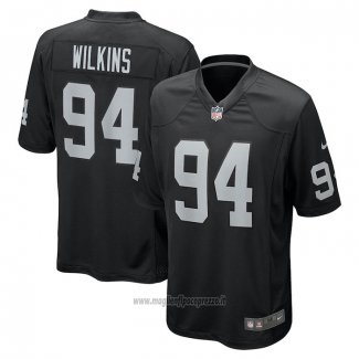 Maglia NFL Game Las Vegas Raiders Christian Wilkins Nero