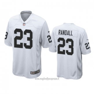 Maglia NFL Game Las Vegas Raiders Damarious Randall Bianco