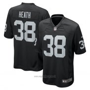Maglia NFL Game Las Vegas Raiders Jeff Heath Nero