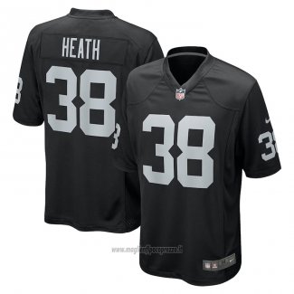 Maglia NFL Game Las Vegas Raiders Jeff Heath Nero