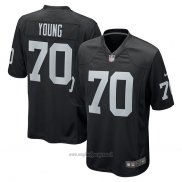 Maglia NFL Game Las Vegas Raiders Sam Young Nero