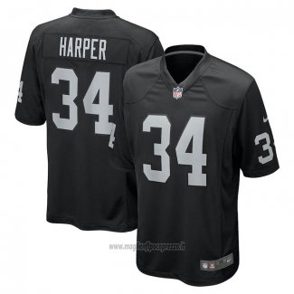 Maglia NFL Game Las Vegas Raiders Thomas Harper Nero