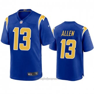 Maglia NFL Game Los Angeles Chargers 13 Keenan Allen 2020 Blu