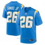 Maglia NFL Game Los Angeles Chargers Asante Samuel Jr. Blu