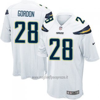 Maglia NFL Game Los Angeles Chargers Gordon Bianco