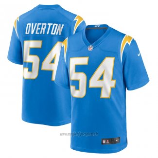 Maglia NFL Game Los Angeles Chargers Matt Overton Blu