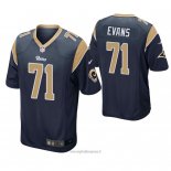 Maglia NFL Game Los Angeles Rams Bobby Evans Blu2
