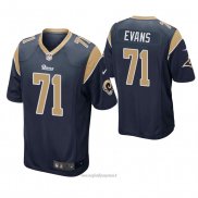 Maglia NFL Game Los Angeles Rams Bobby Evans Blu2