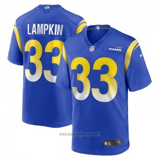 Maglia NFL Game Los Angeles Rams Cam Lampkin Blu