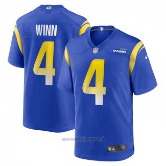 Maglia NFL Game Los Angeles Rams Dresser Winn Blu