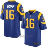 Maglia NFL Game Los Angeles Rams Goff Blu