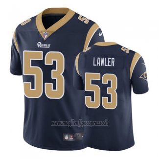 Maglia NFL Game Los Angeles Rams Justin Lawler Blu