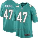 Maglia NFL Game Miami Dolphins Alonso Verde