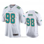 Maglia NFL Game Miami Dolphins Raekwon Davis Bianco