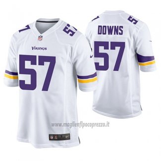 Maglia NFL Game Minnesota Vikings Devante Downs Bianco