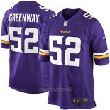 Maglia NFL Game Minnesota Vikings Greenway Viola
