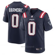 Maglia NFL Game New England Patriots Christian Barmore Blu