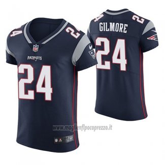 Maglia NFL Game New England Patriots Stephon Gilmore Blu Vapor Untouchable