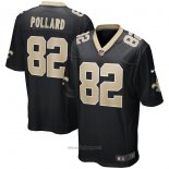 Maglia NFL Game New Orleans Saints Bob Pollard Retired Nero