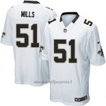 Maglia NFL Game New Orleans Saints Mills Bianco