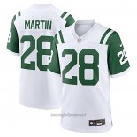 Maglia NFL Game New York Jets Curtis Martin Classic Alternato Retired Bianco