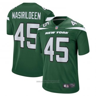 Maglia NFL Game New York Jets Hamsah Nasirildeen Verde