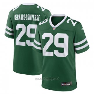 Maglia NFL Game New York Jets Jarrick Bernard-Converse Verde1