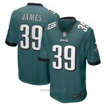 Maglia NFL Game Philadelphia Eagles Craig James Verde