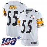 Maglia NFL Game Pittsburgh Steelers 55 Devin Bush Bianco